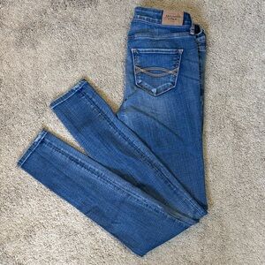 Abercrombie & Fitch Women’s Classic Blue Skinny Jeans
